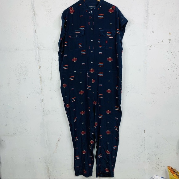 Pendleton Chief Joseph Silk One Piece Jumpsuit Size XL - Picture 1 of 15